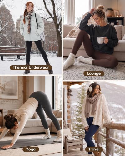 Fleece Lined Leggings Women - image 2
