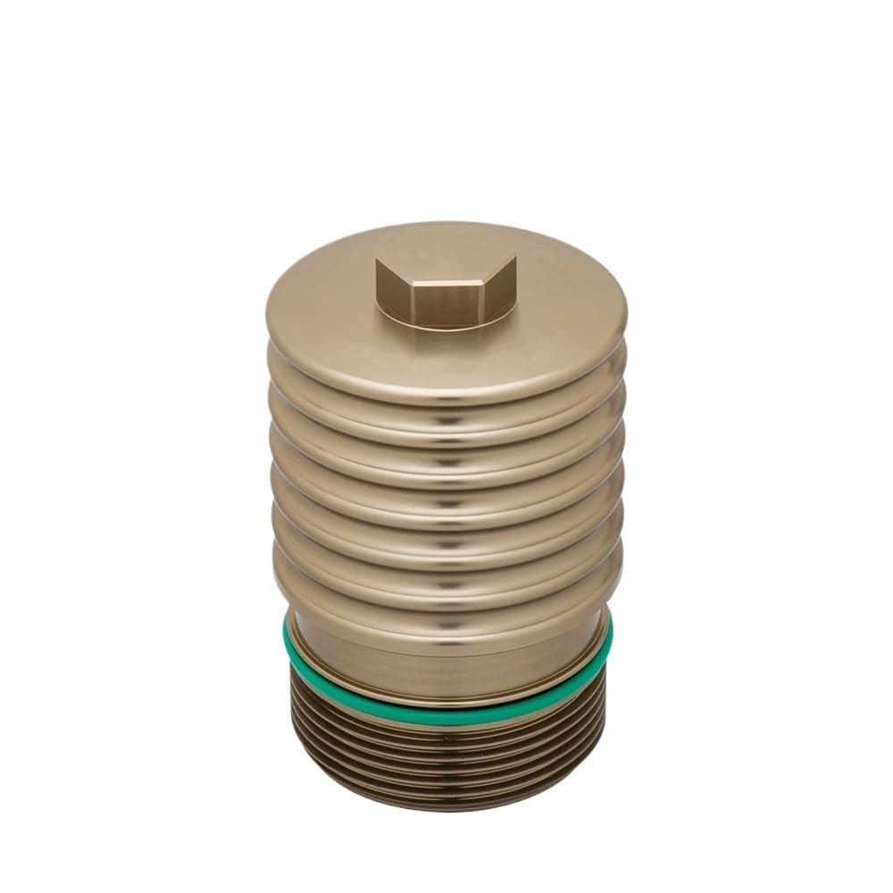 Geschmiedete Ölfiltergehäuseabdeckung aus Aluminiumlegierung, kompatibel mit N20 N26 N52 N54 N55 B48 B58 EA888 und ähnlichen Modellen(N20 N26 N52 N54 N55)