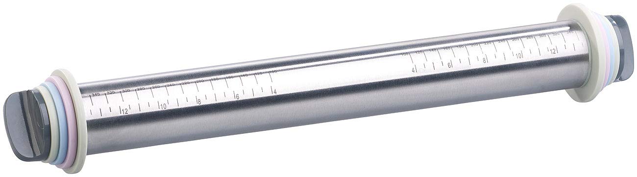Rouleau à pâtisserie 35 cm à hauteur ajustable [Rosenstein & Söhne]