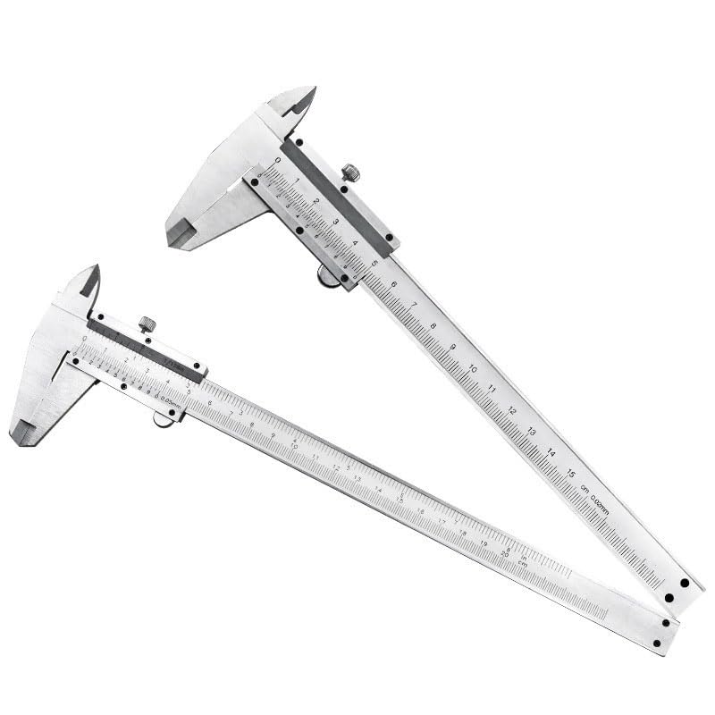 Calibrador Vernier JSEIAJB 0-150mm 0.02mm de Metal miniatura 4