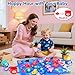 Arovan Montessori Toys for 1 Year Old - Cloth Fishing Game with Stacking Cups Toddler Toys for One Year Old Boy Girl First Birthday Gift - Sorting Learning Baby Toy 12-18 Months 1 2 Year Old