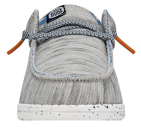 Image of HEYDUDE Wally Kids Jersey | Kids Shoes | Lace Up Loafers | Comfortable & Light-Weight