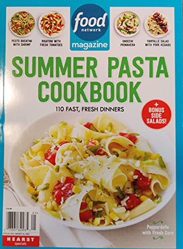 Food Network Magazine Special Issue 05 Summer Pasta Cook Book