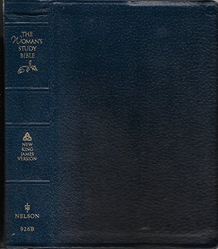 WOMAN'S STUDY BIBLE THOMAS NELSON 926B - GENUIN... B007WAIYBS Book Cover