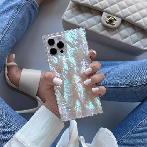 Flaunt Official Square iPhone 16 Pro Case - Mother of Pearl - image 2