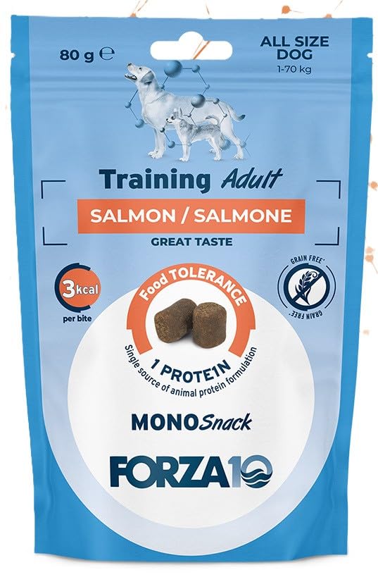 Forza 10 mono snack training salmone 80gr