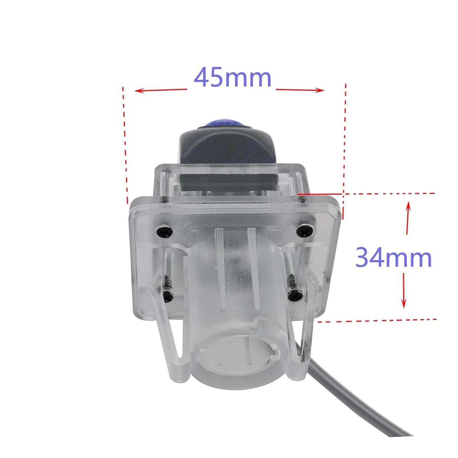 Kamera cofania AHD 1080P obiektyw rybie oko samochód cofania kamera cofania zamiennik do Mercedes Benz klasy C W204 2007-2014 zestaw kamer cofania (A)(B)