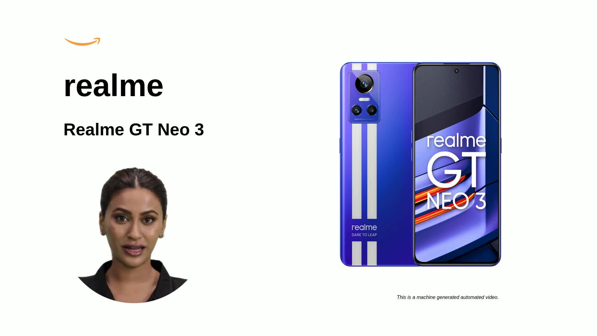 Realme GT Neo 3 (Nitro Blue, 8GB RAM, 128GB Storage) : Amazon.in