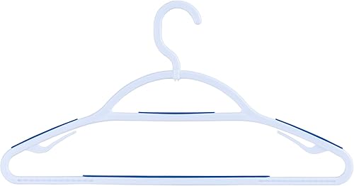 SEDLAV Perchas de plástico con almohadillas antideslizantes ropa seca y húmeda con perchas que se mantienen en su lugar organizador súper ligero