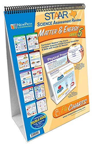 Image of NewPath Learning STAAR Grade 5 Matter & Energy Curriculum Mastery Flip Charts