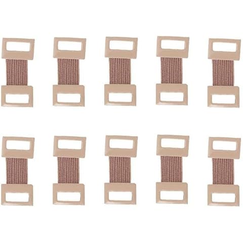 Junfamilee 10Pcs Brown Bandage Clips Cover
