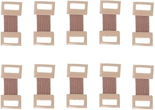 10Pcs Brown Bandage Clips, Elastic Bandage Wrap Stretch Metal Clips