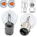 cyclingcolors ampoule 12V 35/35W BA20D double filament moto scooter mobylette cyclomoteur feu avant phare + code