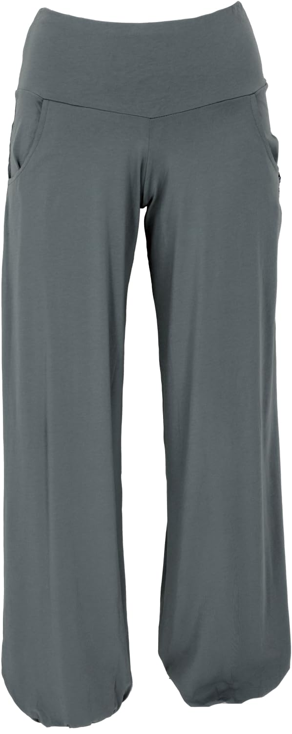 GURU SHOP Pantalon de yoga en coton bio pour femme