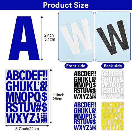 Image of 20 Sheets 880 Pieces Iron on Letters, 2 Inch Iron on Vinyl Letters for Clothing, Heat Transfer Letters with A-Z PU Alphabets Sticker, Iron on Letters for Fabric, Clothing T-Shirt Printing DIY Craft