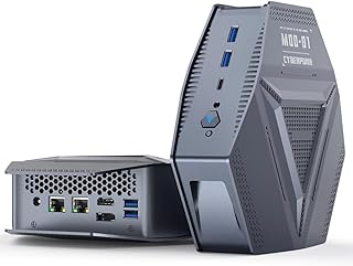 KINGDEL GH9 Mini PC with i9 12th Gen. CPU, 14 Cores 24MB Cache up to 5.0GHz CPU 32GB DDR4 RAM 1TB NVMe SSD 4*USB3.2 Thunderbolt 4/HD/DP 8K 7680x4320 2 * 2.5G RJ45 LAN WF 6E+BT 5.3 W-11 Pro