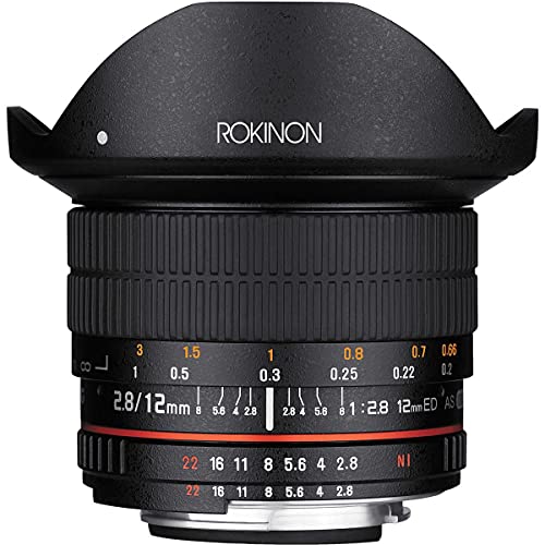 Amazon.co.jp: Rokinon フルフレーム魚眼レンズ 12mm F2.8