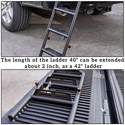 Ldetxy LDETXY-UTVS-0089 Foldable Pickup Truck Tailgate Ladder thumb #6