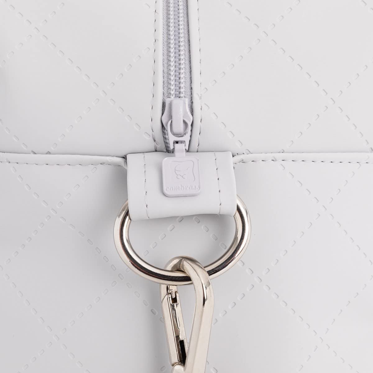 Cambrass - Bolso Carro Maternal y Organizador para Bebé - Maternidad para Carritos, Pañales y Otras Cosas - Sweet Gris 18x41x31 cm