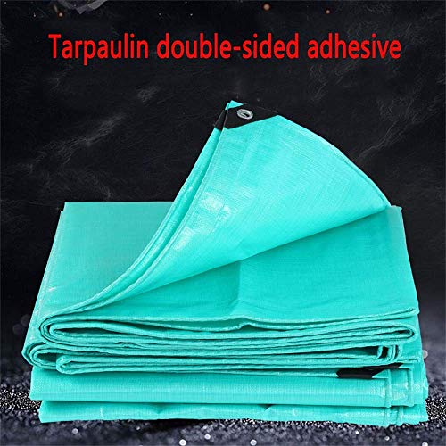 Bâche imperméable polyéthylène 8x10m bâche bleue robuste pour extérieur - 3