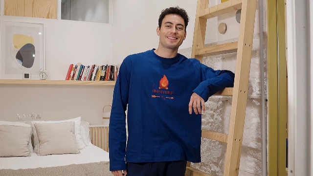 Kisses&Love Pyjama D'hiver En Polaire à Manches Longues Pour