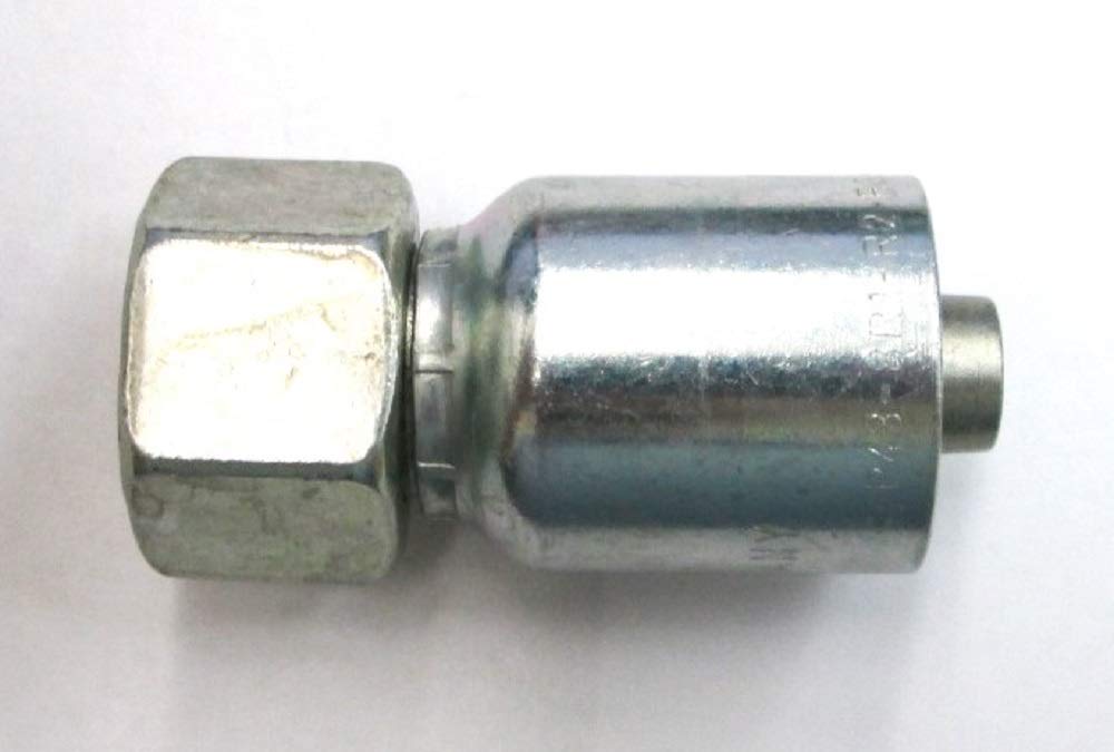 HF 1C943-08-04 - Parker 1C943-8-4 Fitting 1/4'' Hose X M16X1.5 (8MM TUBE) Female Metric S - Swivel - (24° Cone with O-Ring DIN)