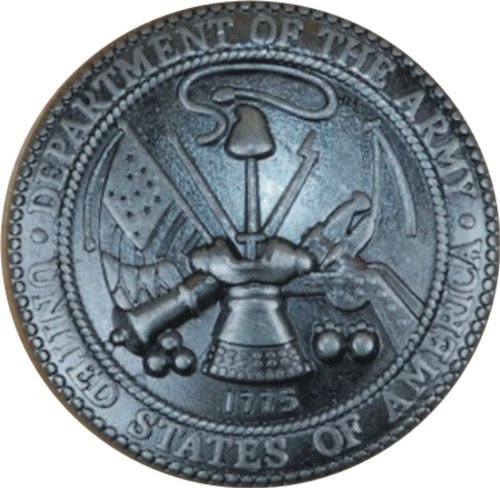 US Coast Guard Caostie Decorative Military Concho 1 1/4 Diameter Screw Back Concho