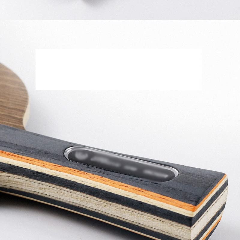 Racchetta Da Ping Pong Professionale Sportarc - Lama 5 Strati Con Manico Lungo, Ebano E Dalbergia - Foto 10