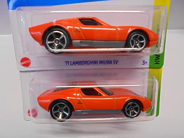 Amazon.co.jp: ホットウィール '71 ランボルギーニ ミウラ SV ホット