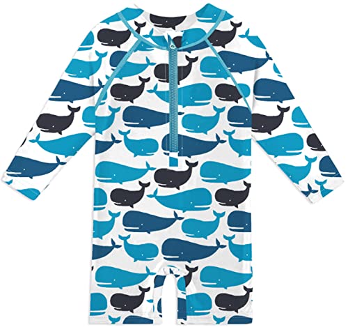 Baby Badeanzug Mit Sonnenhut UPF 50+ - Einteiler UV Schutz Rash Guard
