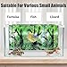 XCNO Fish Aquarium Background Poster Beach Fish Backdrop for Aquarium 10 20 Gallon Tank Wallpaper Fish Tank Background Double Sides Fish Tank Stickers