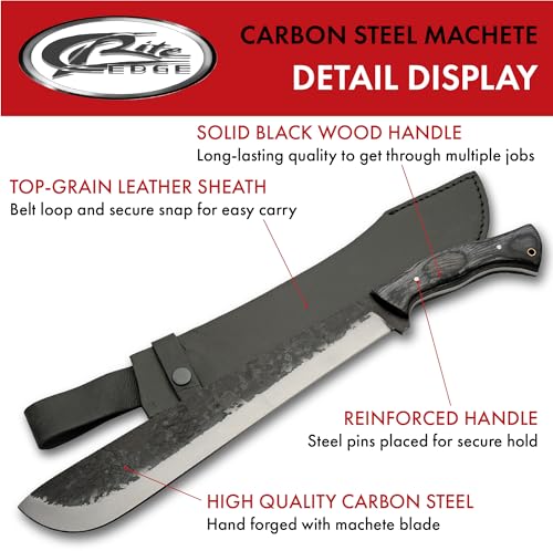 Cuchillo de jardín y bushcraft carbono 18 pulgadas miniatura 2