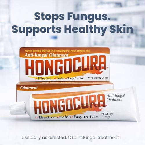 Image of Antifungal Cream for Athlete's Foot - Relieves Itching, Cracking & Redness, Fast-Acting Skin Ointment for Jock Itch & Ringworm - Non-Greasy & Absorbs Quickly - 20 gm | 1-Pack