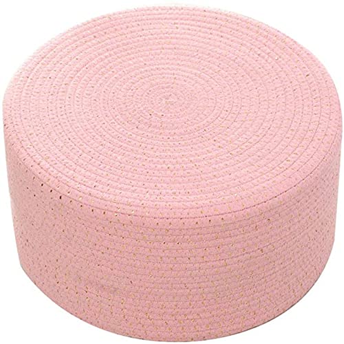 Repose-Pieds Tapis Paresseux Rose Compact 40cm Diamètre