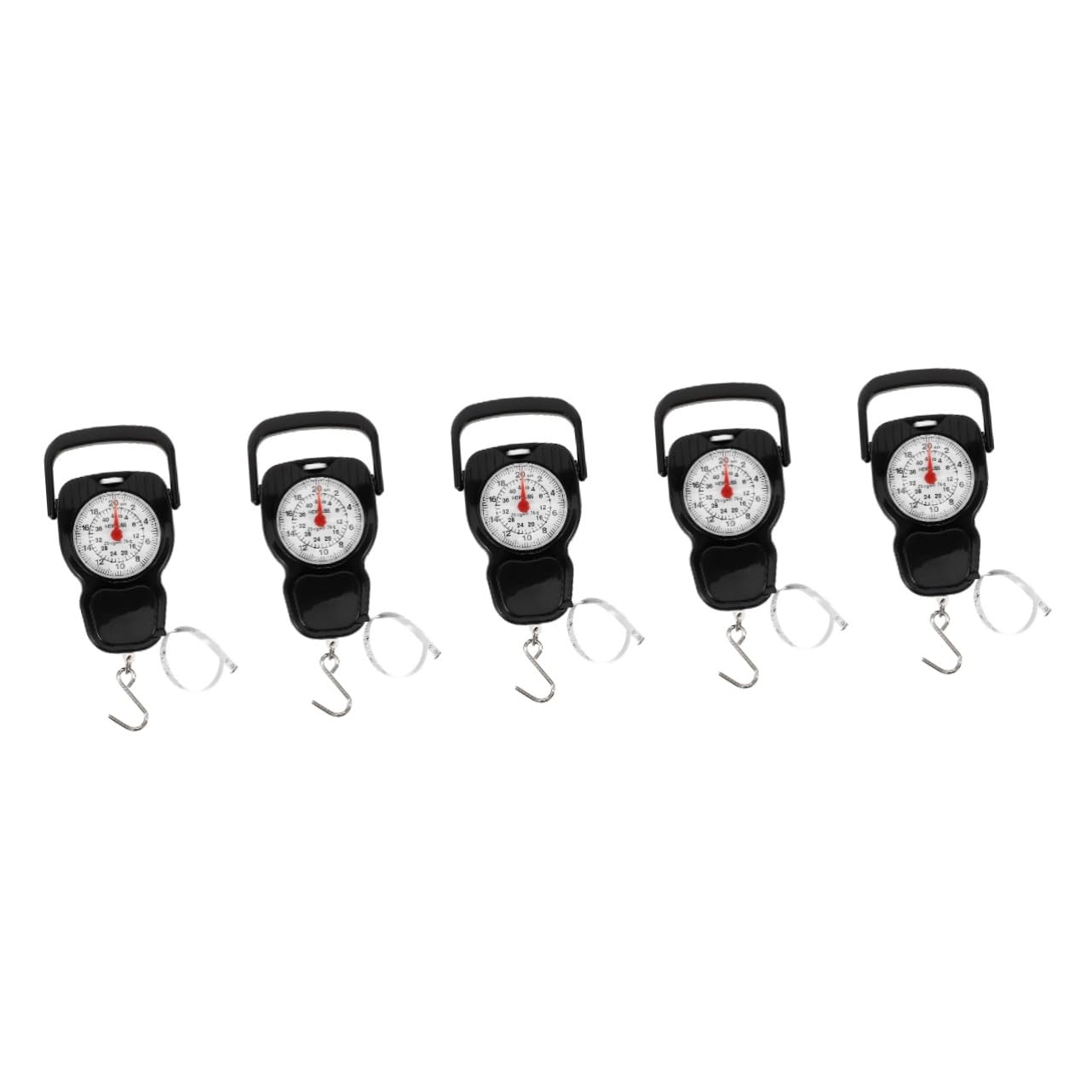 5stücke Portable Mini- Tragbare Federwaage Für Zuhause Und Outdoor Mit Präziser Messung Geeignet Für Und Einkäufe