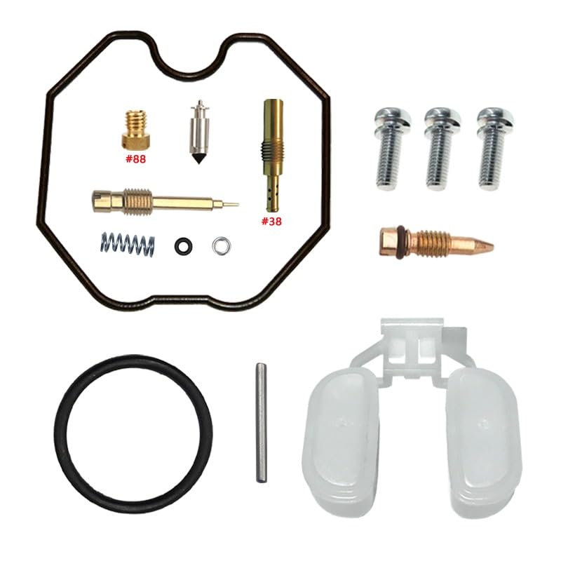 Kit réparation carburateur CB125T avec gicleurs calibrés #88 #38 pour restauration V-twin