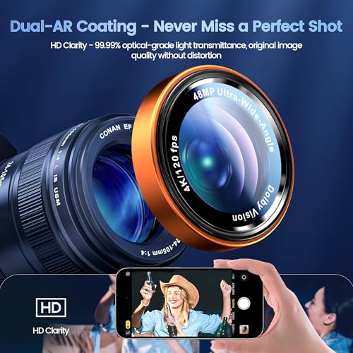 Image of CACOE Camera Lens Protector for iPhone 14 /15 /16 /17 Pro /Pro Max Cover