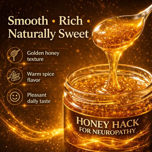 Honey Hack para Neuropatía con Canela, Jengibre y Cúrcuma 500g miniatura 4