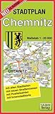 stadtplan chemnitz  Stadtplan Chemnitz: Maßstab 1:20000