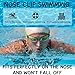 DreamAug Swimming Nose Clips 2-Pack – Soft Silicone Waterproof Nose Plugs with Storage Cases, Non-Slip & Comfortable Fit for Adults, for Pool Training & Water Sports(Blue, Pink)