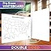 SCRIBBLEDO United States Map for Classroom Dry Erase Board for Kids Map of The United States 11”x14” White Board Teacher Student Classroom Learning Practice Travel USA Whiteboard