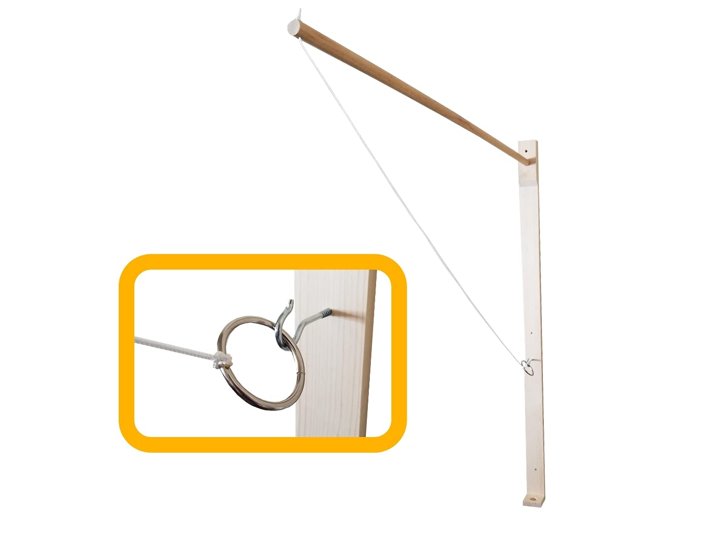 Ring Swing Hook Game - Indoor or Yard games, Ring and Hook Game