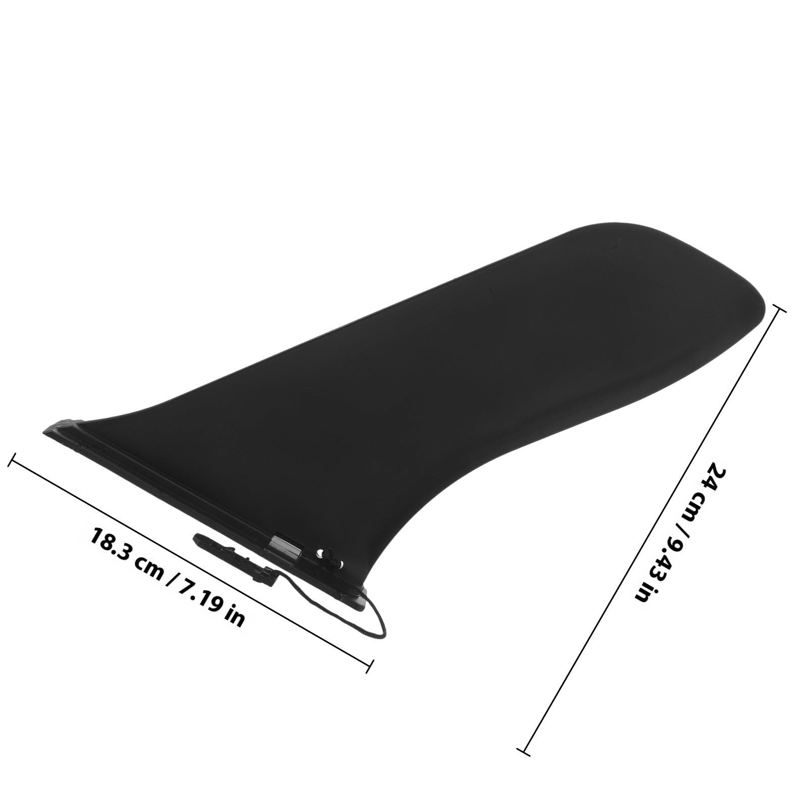 Aileron de Paddleboard Détachable en Nylon Robuste, 1 Pièce, Diviseur d'eau pour Planche de Surf Gonflable, Stabilisateur de Queue Réglable pour Stand Up Paddle et Surf Nautique