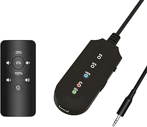 Portable Vocal Remover, AI Intelligent Real-Time Voice Elimination for Karaoke Machines,Bluetooth-Enabled Receiver Compatible with Any 3.5mm Speaker