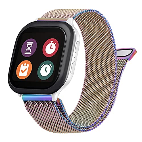 Correa metálica compatible con Gizmo Watch bandas de reemplazo miniatura 1