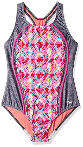 Image of Speedo Girls Printed Sport Splice