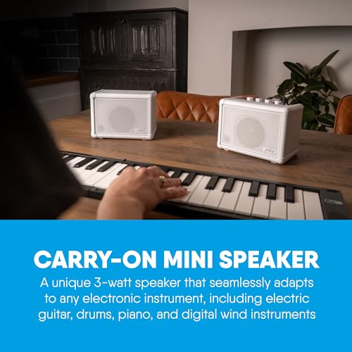 image for Carry-on Mini Speaker - Amplifier for Electronic Guitars and Drums, Ke