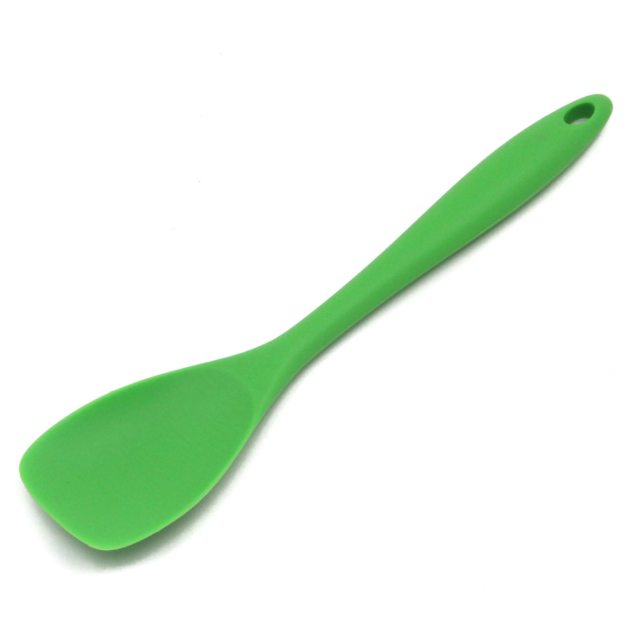 Chef Craft Premium Silicone Spoon Spatula, 11.5 inch, Green