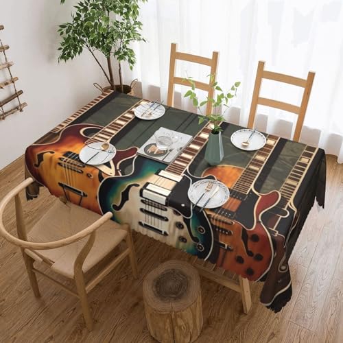 Nappe rectangulaire en polyester infroissable pour table de fête et banquet - 2