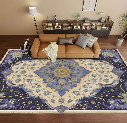 Image of Premium 3D Printed Carpets for Living Room | Carpets for Hall | Bedroom | Living Area | 5x7 Feet Rectangular